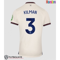 Camiseta West Ham United Max Kilman #3 Visitante Equipación 2025-26 manga corta